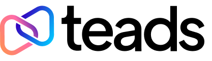 Teads logo - Gold Sponsor
